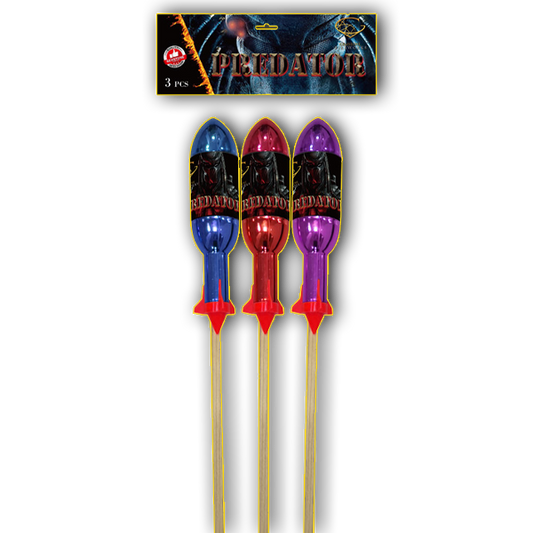 Predator Rocket (3 Pack)