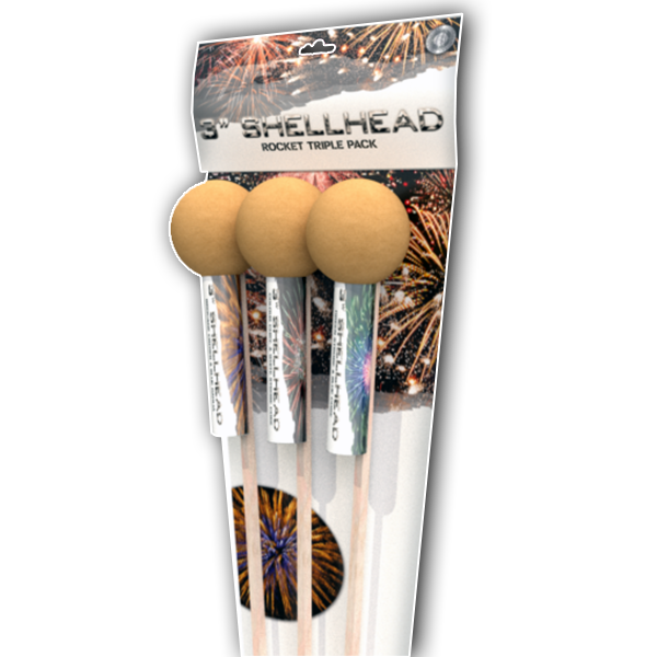 Shellhead Rocket (3 Pack)