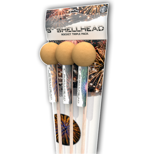 Shellhead Rocket (3 Pack)