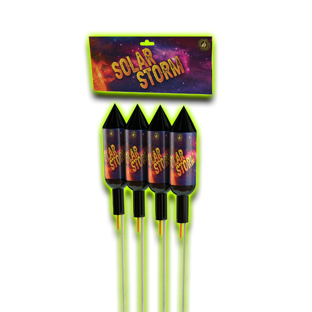 Solar Storm Rocket Pack – The Fireworks Mine